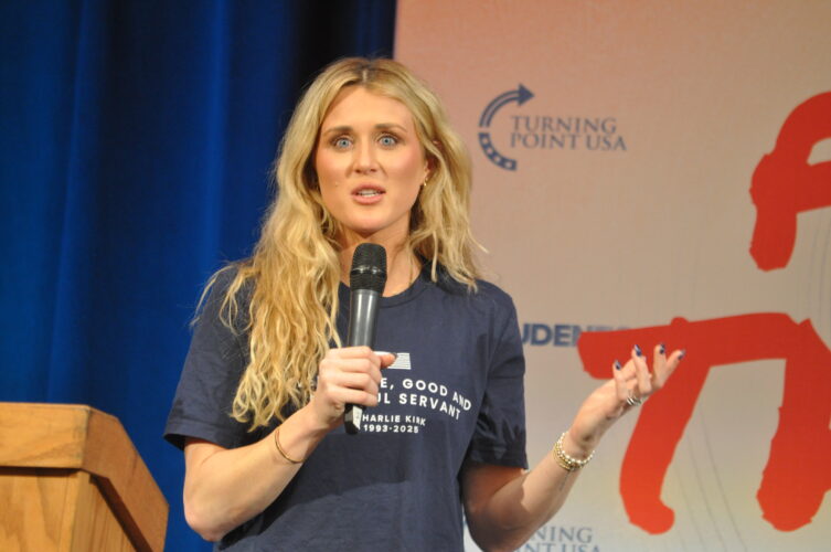 Gaines Talks Fairness In Women’s Sports At Franciscan U.